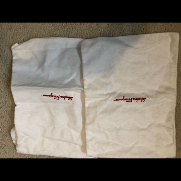 Ferragamo shoe dust bags